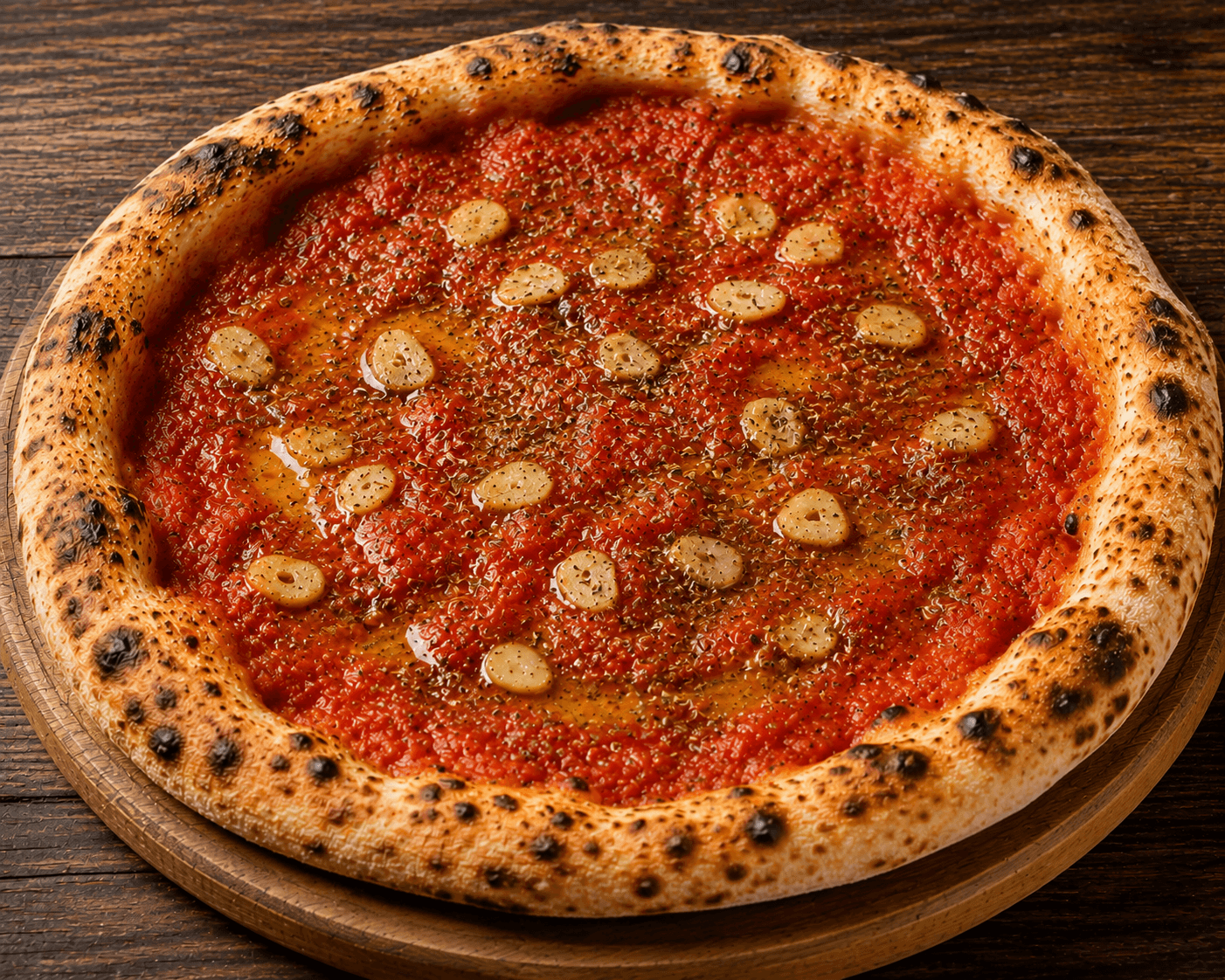 Shama Marinara - Sauce tomate, ail, huile d’olive, origan