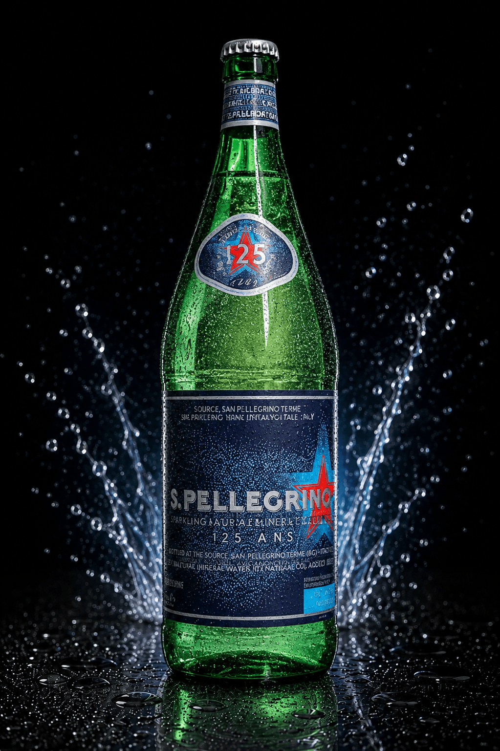 S. Pellegrino Bouteille Verre 1 L