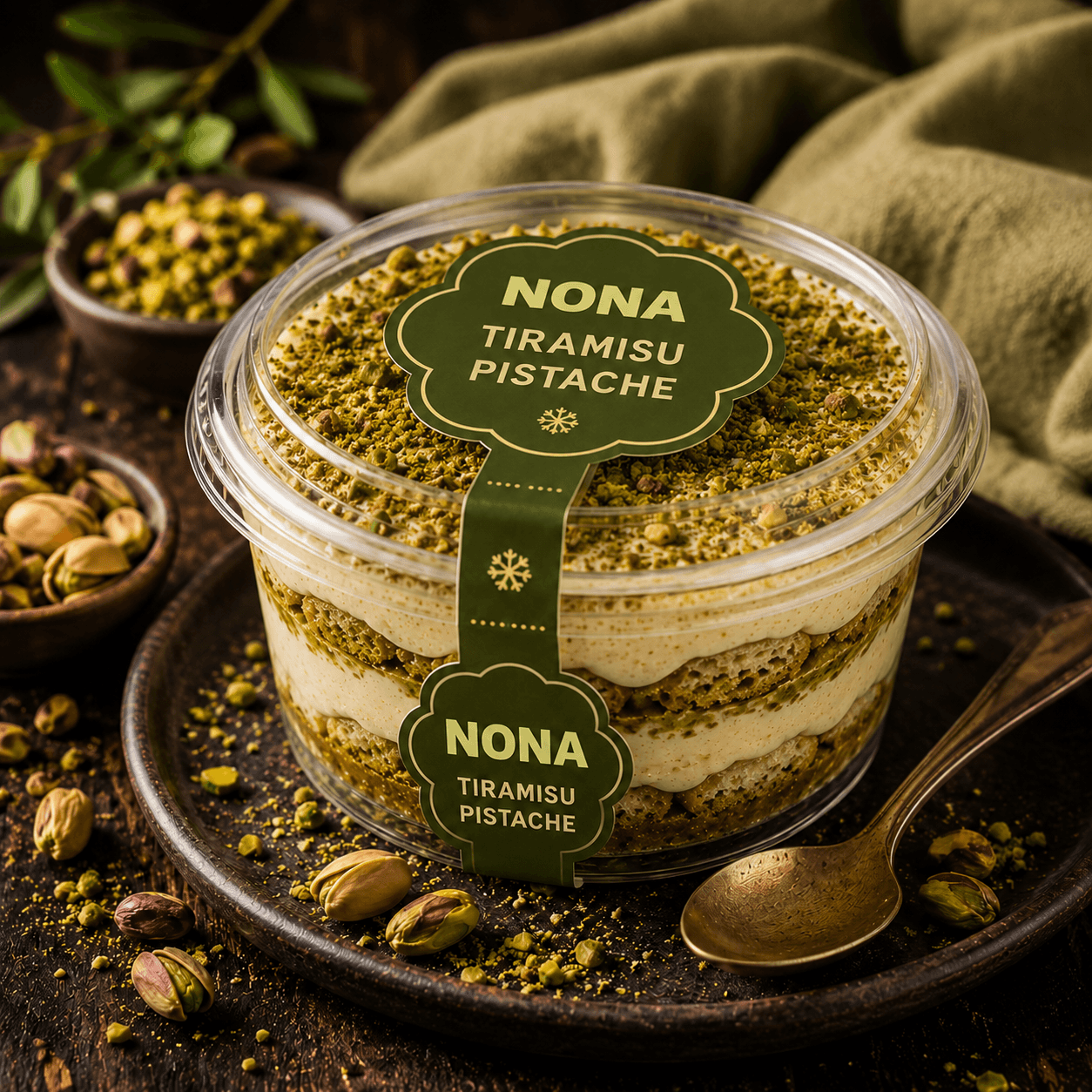 Tiramisu pistache